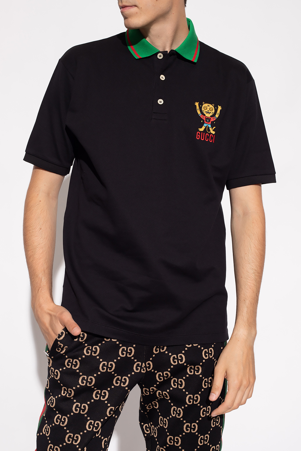 SchaferandweinerShops Switzerland - Black GUCCI LOGO JACKET Gucci